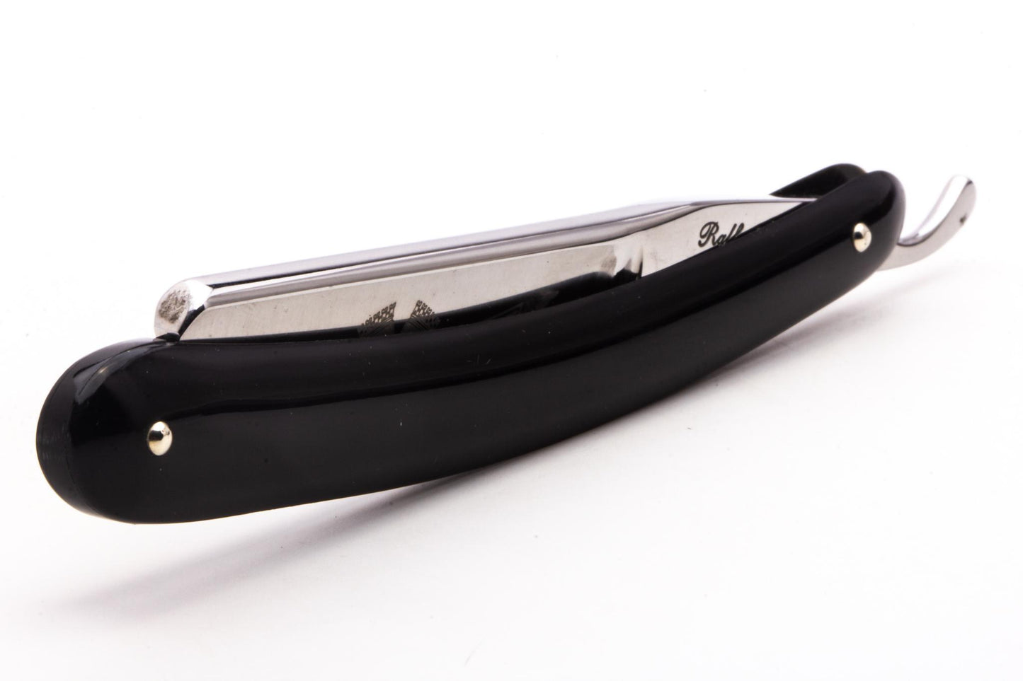 6/8" Ralf Aust Spanish Tip Hollow Ground Straight Razor | Acrylic Scales