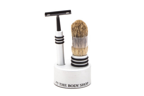 The Body Shop | Razor, Stand, and Brush