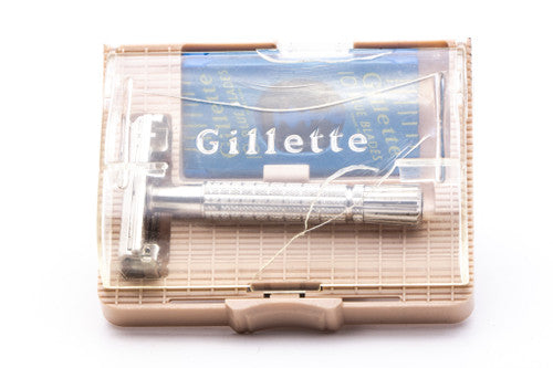 1960 F1 Gillette Flare Tip Super Speed Safety Razor Set
