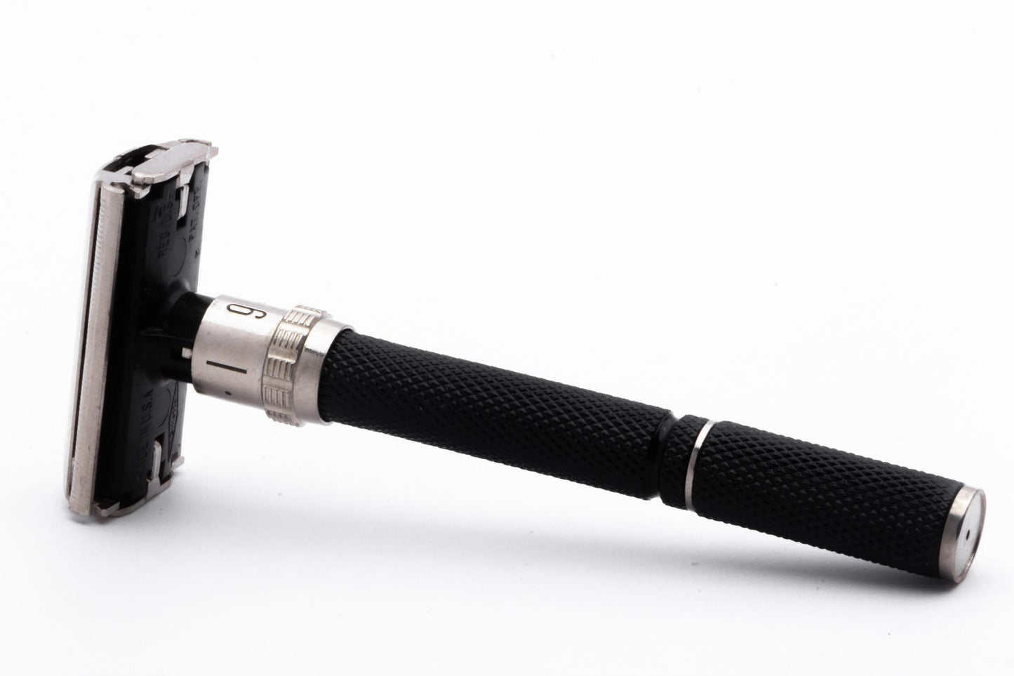 1985 F3 Gillette Super Adjustable "Black Beauty" DE Safety Razor | Original Condition
