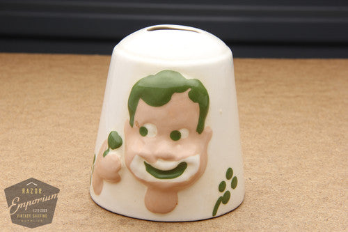 Bell-shaped Green Haired Man - Porcelain Blade Safe