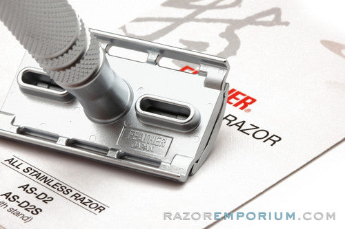 Feather All Stainless Steel Double Edge Safety Razor | AS-D2