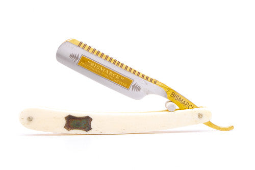 6/8" Bismarck Straight Razor | Real Bone Scales