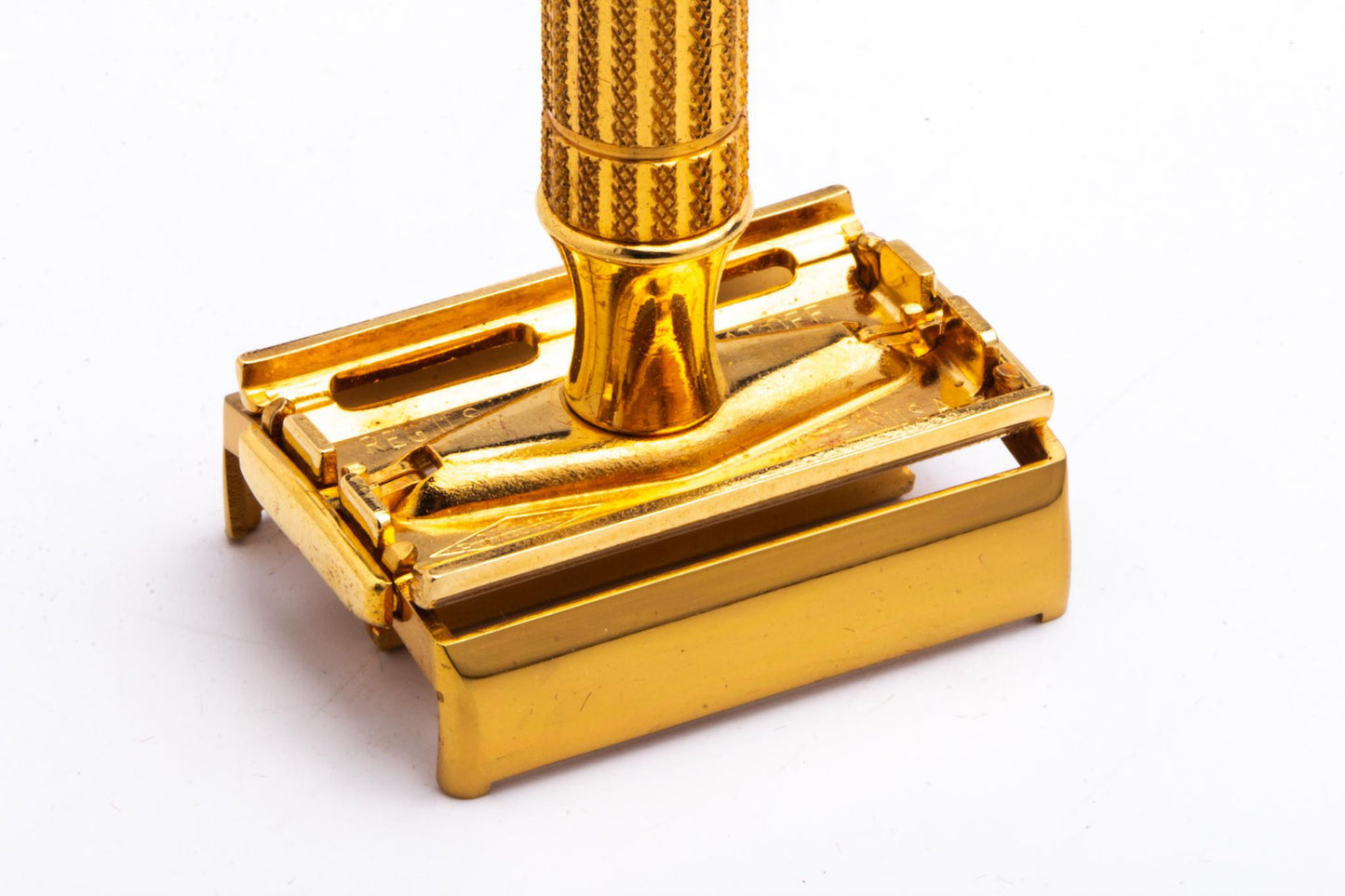 1948-50 Gillette Gold Aristocrat Double Edge Safety Razor Set| 24k Gold Revamp