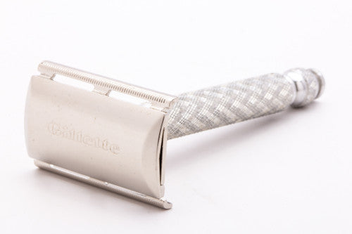 1965 Gillette Ball End Tech Spiral Handle DE Safety Razor K3 | Marcas Regs