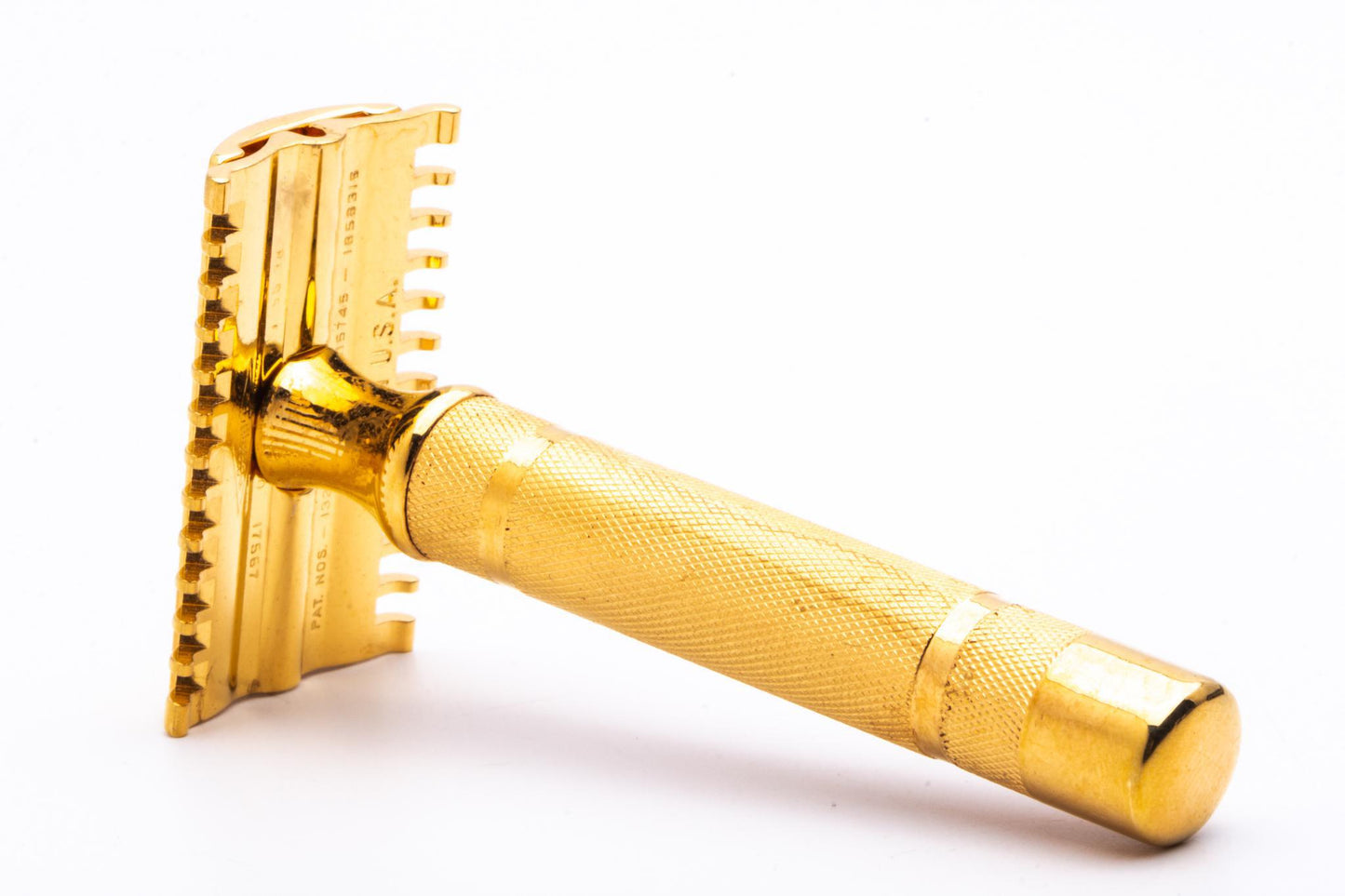1930's Gillette NEW Bostonian Set | 24K Gold Revamp