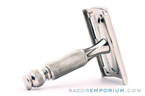 1956 Gillette Tech Travel DE Safety Razor Set B2