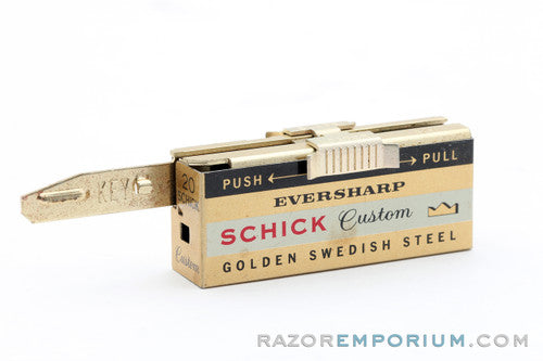 1960's Schick Golden 500 Injector Safety Razor
