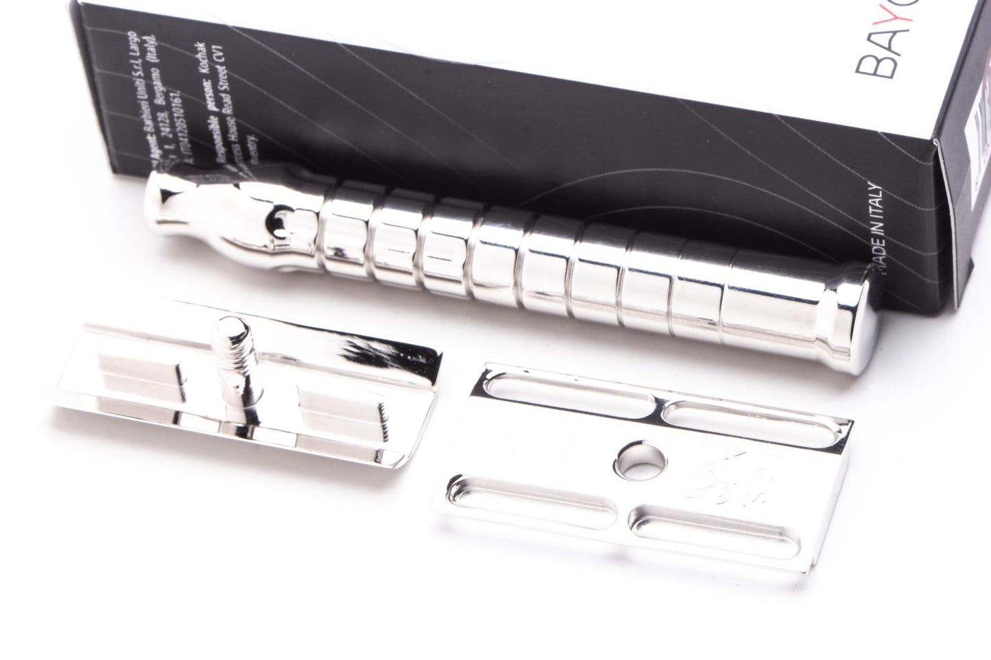 The Goodfellas' Smile | Bayonetta Brass Double Edge Safety Razor | Rhodium Revamp