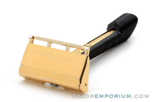1950's Gem Push Button Single Edge Safety Razor Set
