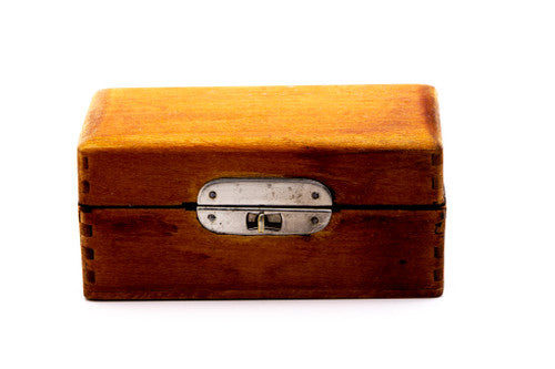 1905 Gillette Double Ring Old Type Safety Razor in Original Case | Rhodium Revamp