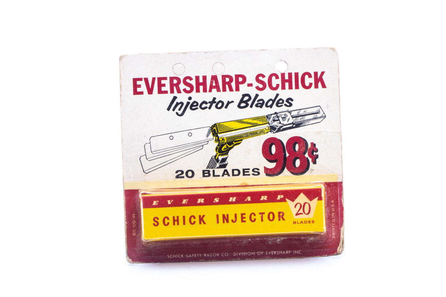 Schick Eversharp Injector Razor Blades | New Old Stock (NOS) - 20