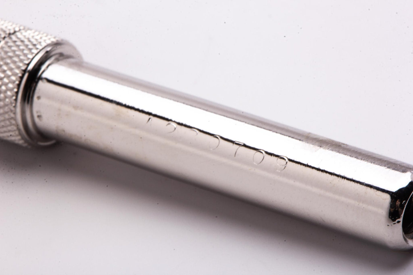 1908 Gillette Single Ring DE Safety Razor With Original Case | Rhodium Revamp