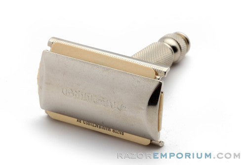 1965 Gillette Tech Travel DE Safety Razor K2 Mint Travel Set