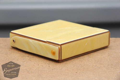 Gillette 1920's Milady Decollete DE Safety Razor in Pearl Case