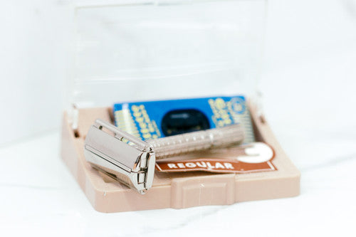 1956 Gillette Regular Flare Tip Double Edge Super Speed Set - B1