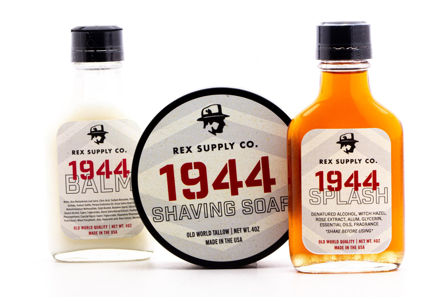 Rex Supply Co. | 1944 Old World Tallow Shaving Soap