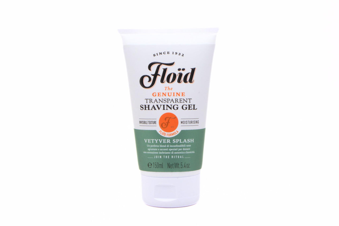 Floid | The Genuine | Vetyver Transparent Shaving Gel
