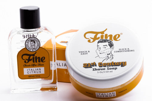 Fine Accoutrements | Italian Citrus Shaving Soap in Tub