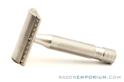 Above the Tie Atlas 2012 M1 Stainless Steel Safety Razor
