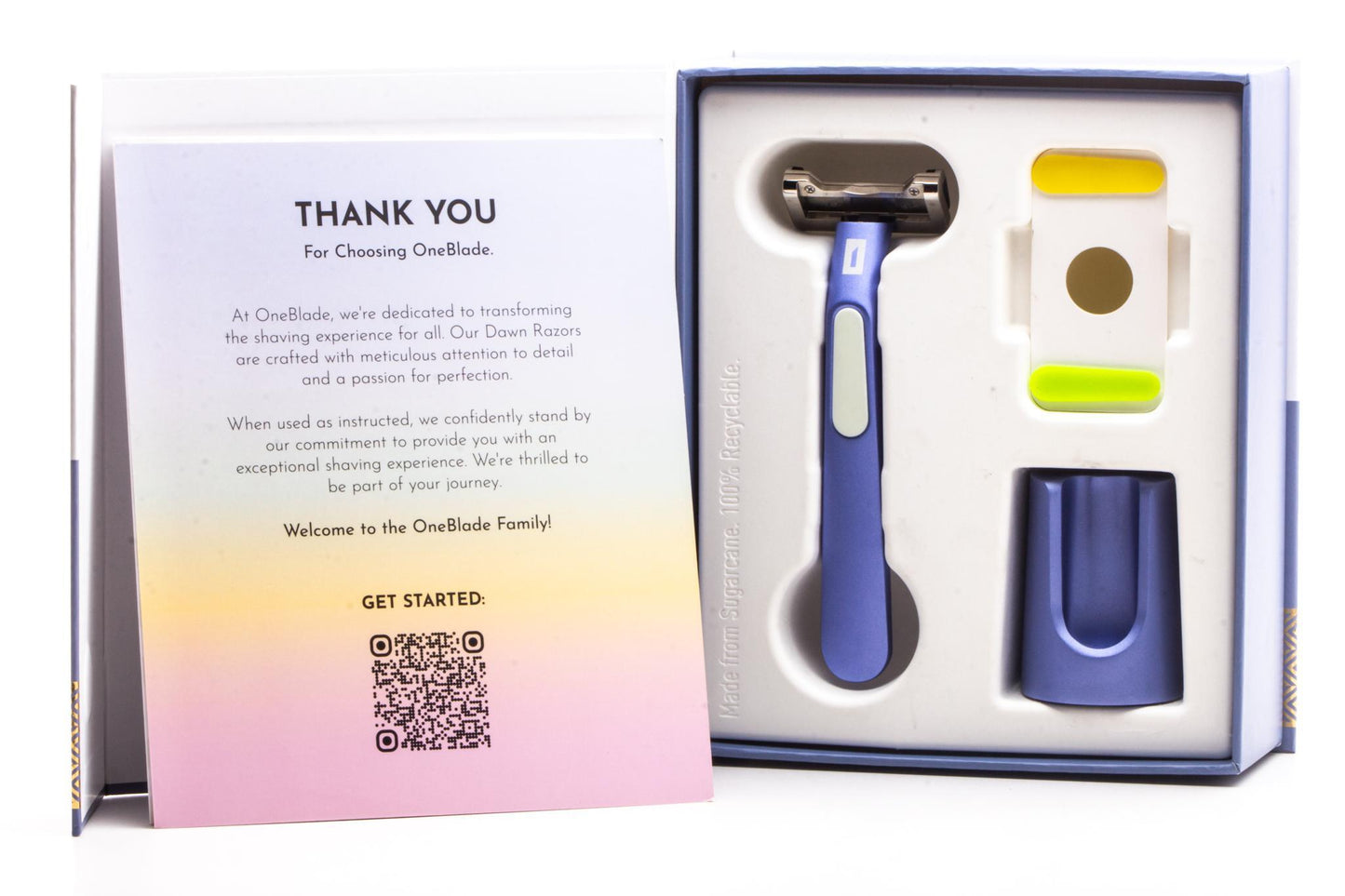 ONEBLADE | Women's Lavender Dawn Single Edge Safety Razor | Pre-Owned