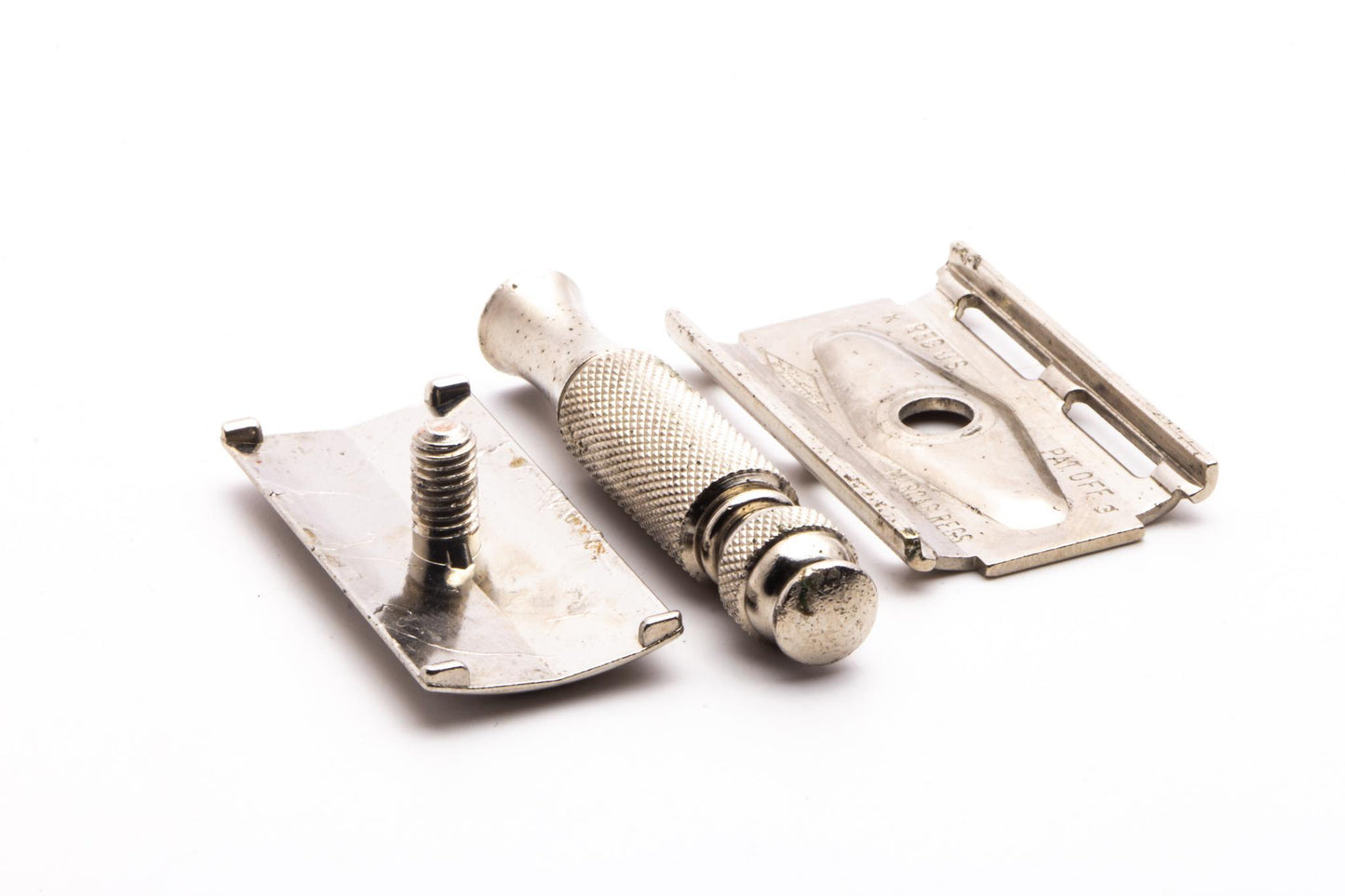 1965 K3 Gillette Ball End Tech Travel Safety Razor | Original Condition