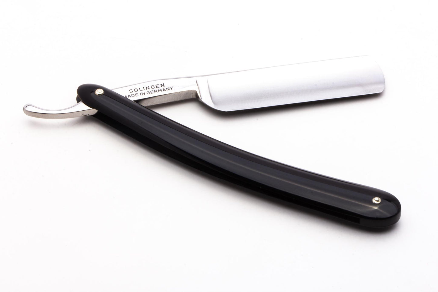 6/8" Ralf Aust Round Tip Hollow Ground Straight Razor | Acrylic Scales