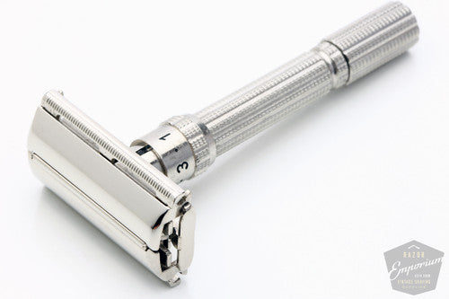 Gillette 1967 Slim Adjustable Safety Razor * Nickel Revamp