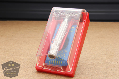 Gillette 1958 TV Super Speed Razor w/ Case