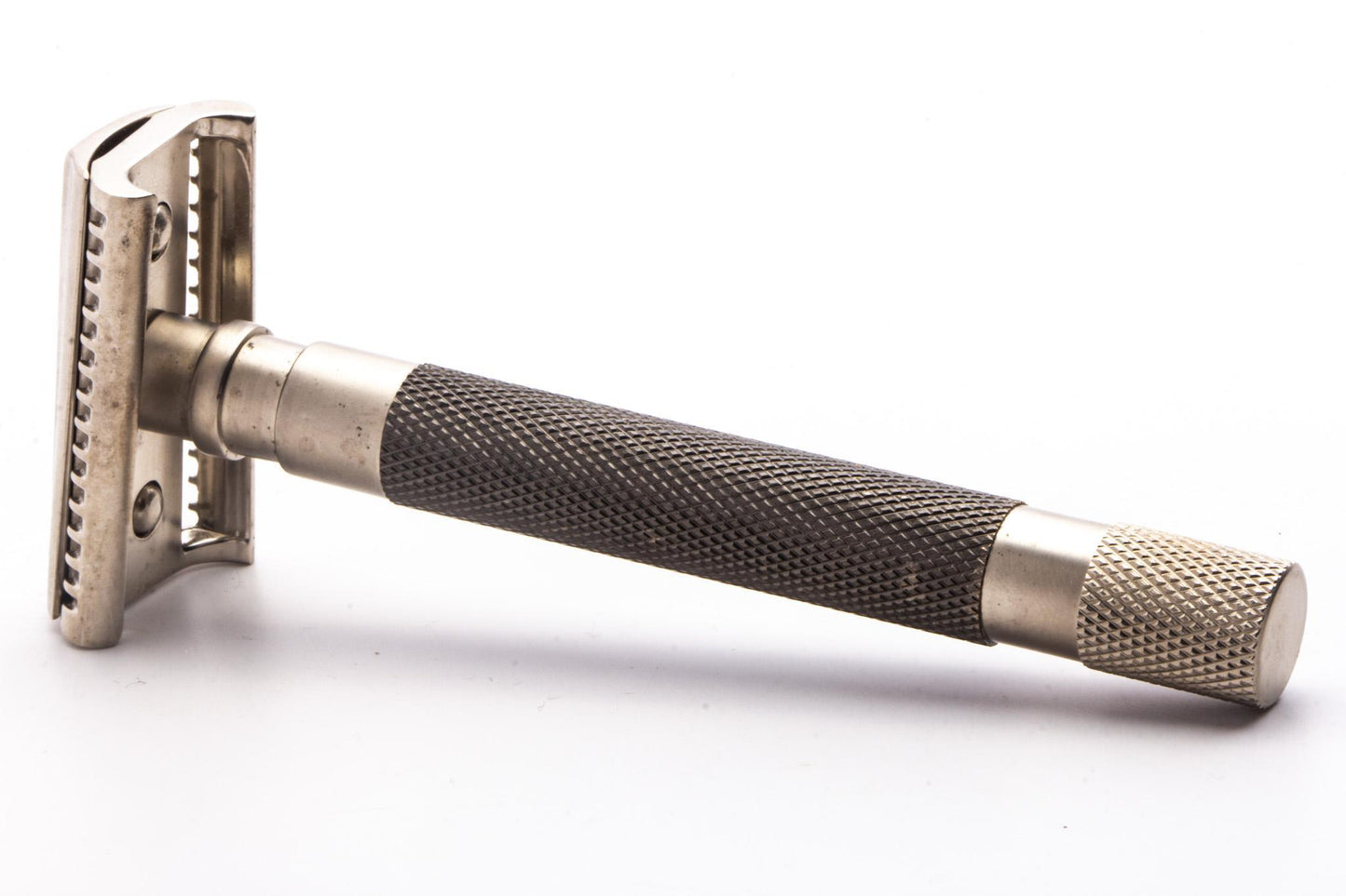 Parker | Graphite 55SL Slant Three Piece Double Edge Safety Razor