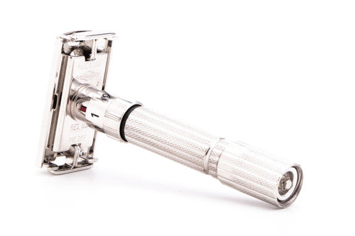 1961 G2 Gillette TTO Fatboy Adjustable $1.95 DE Safety Razor | Rhodium Revamp