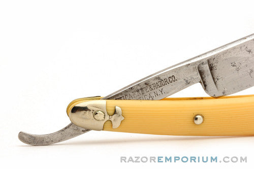 5/8" Red Point 947 Utica Knife & Razor Co. Straight Razor | Solingen, Germany
