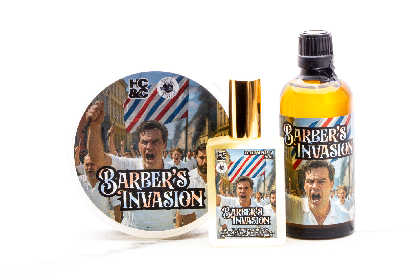 Hendrix Classics Co. | Barber's Invasion Shaving Soap