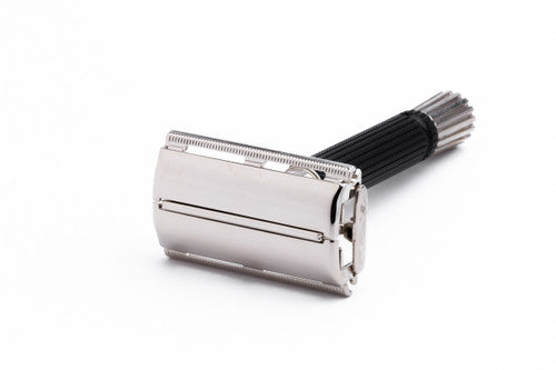 1971 Gillette Black Handle DE Super Speed Safety Razor R4