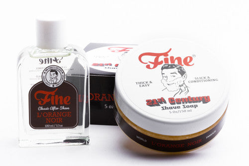 Fine Accoutrements | L'Orange Noir Shaving Soap in Tub