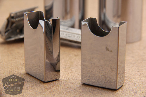 Ever-Ready 1912 Style Single Edge Safety Razor in Chrome Case