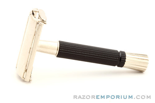 1979 Z1 Gillette Black Handle Super Speed Safety Razor