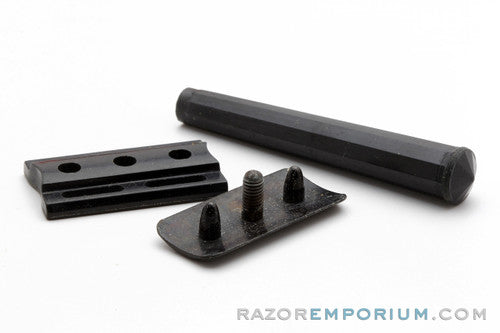 1940's Clix E-Z Flo Double Edge Safety Razor - Bakelite Handle