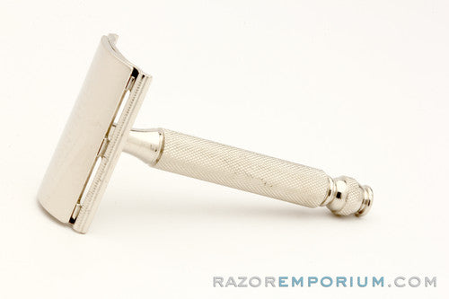 1957 Gillette Ball End Tech DE Razor in Red Box C2