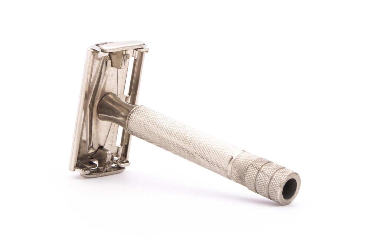 1953 Y4 Gillette Double Edge Super Speed Safety Razor | Factory Nickel Revamp