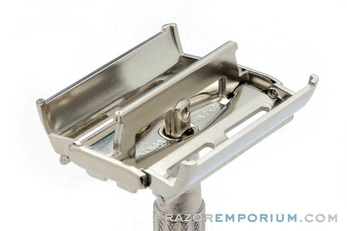 1958 Gillette TV Super Speed DE Razor D3 - Factory Nickel Revamp