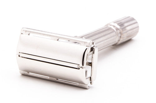 1961 G2 Gillette TTO Fatboy Adjustable $1.95 DE Safety Razor | Rhodium Revamp