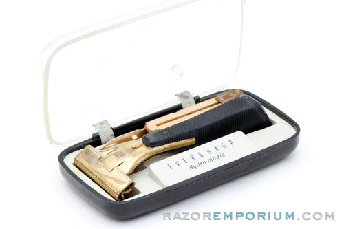 1950's Eversharp Schick Hydro-Magic Injector Safety Razor in Case