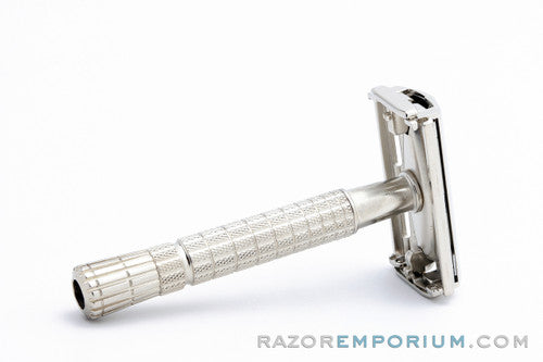 1960 Gillette Flair Tip DE Super Speed Safety Razor A3 Factory Nickel Revamp