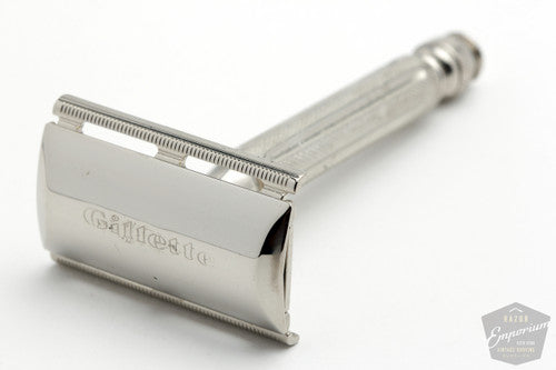 1964 Gillette J1 Ball End Tech Razor Nickel Revamp