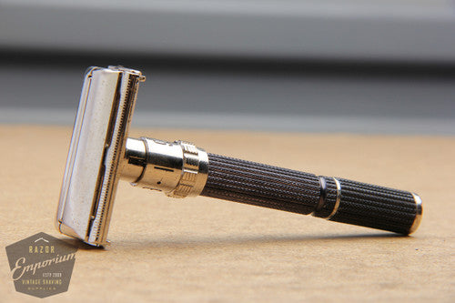 Gillette 1970 Super Adjustable / Super 89 Safety Razor w/ Case P3 - Short Handle