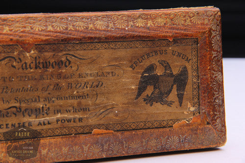 6/8" Packwood Wedge Matching Monarch Set in Original 1800's Box