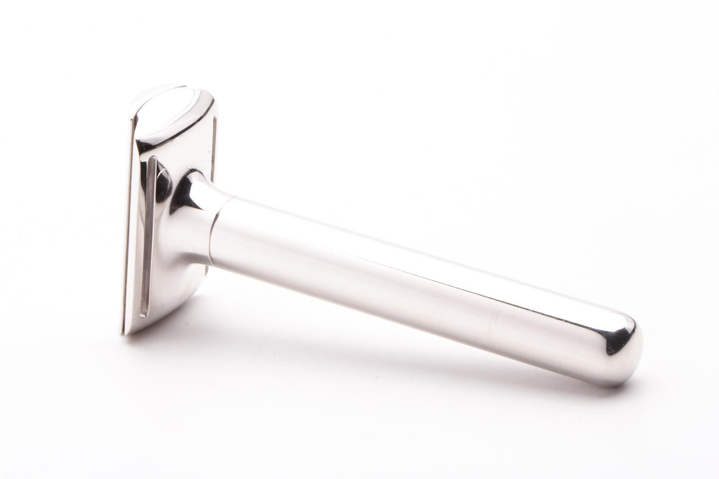 Hone Type 15 Stainless Steel Double Edge Safety Razor | Rhodium Revamp