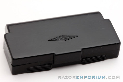 1947-51 Gillette Bakelite Handle Tech Double Edge Razor Set WWII