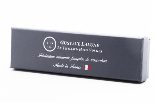 7/8" Ertan Süer Gustav LaLune Romulus Straight Razor | Olivewood Scales